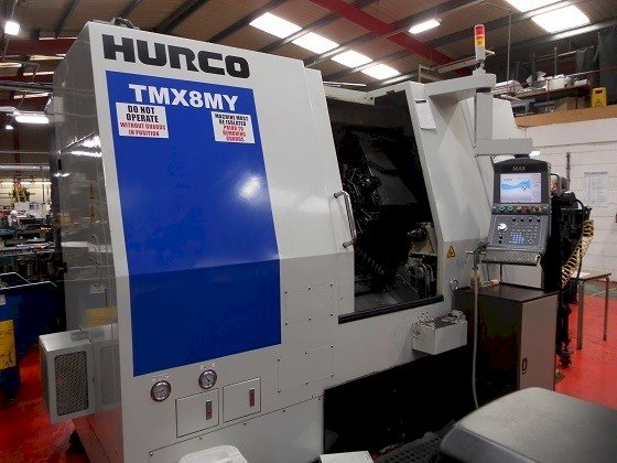 Front view of Hurco TMX 8MY  machine