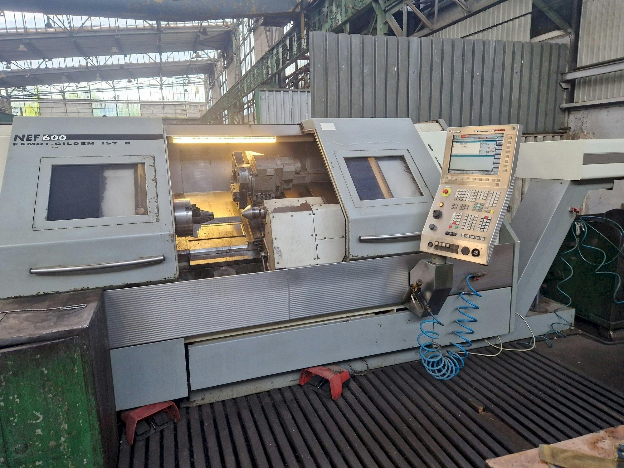 Front view of DMG GILDEMEISTER NEF 600  machine