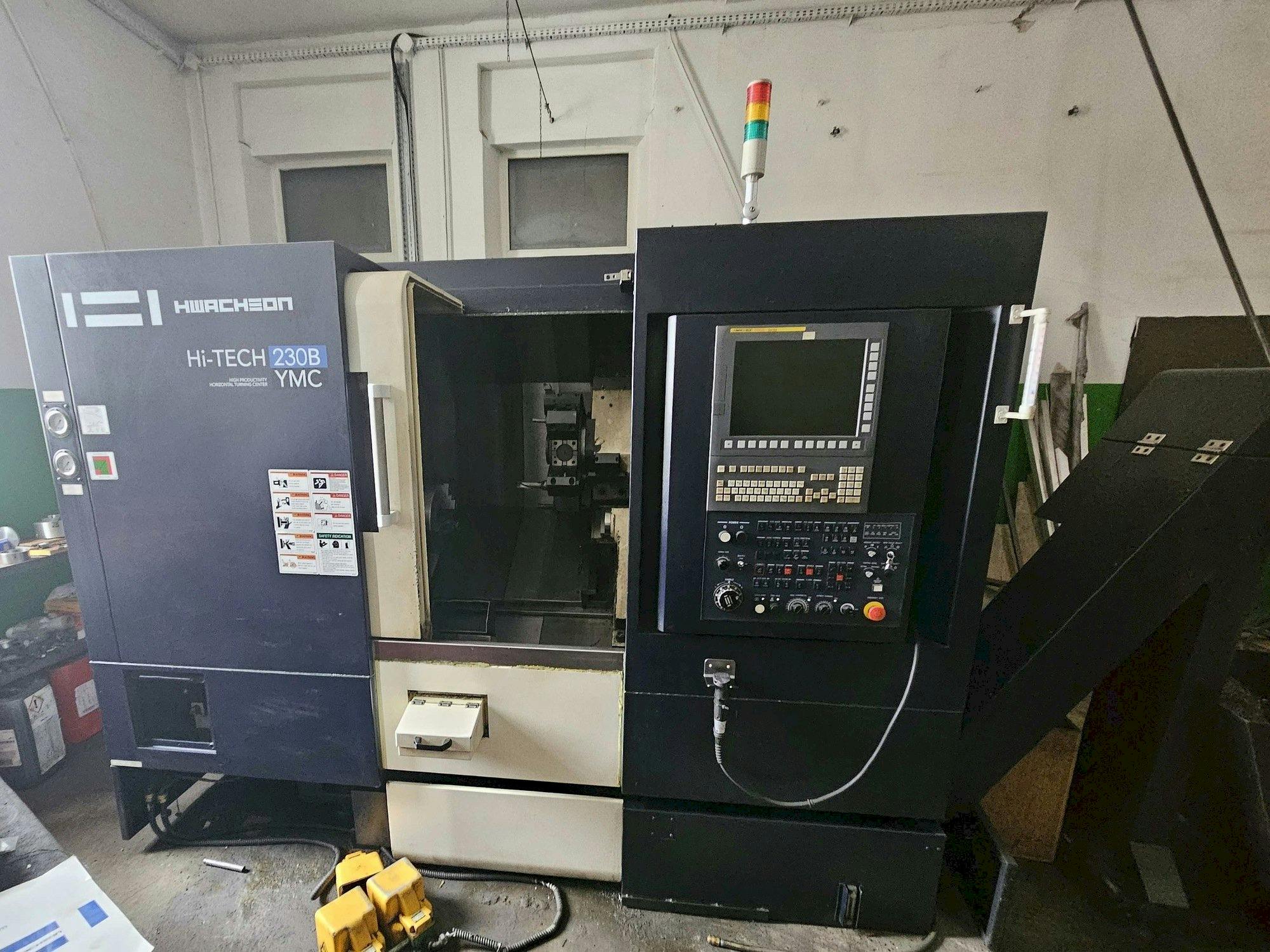 Front view of HWACHEON HI-TECH 230B YMC  machine