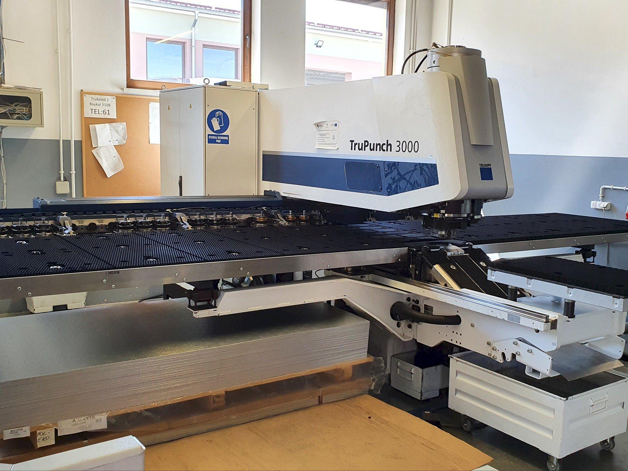 Front view of Trumpf TruPunch 3000  machine