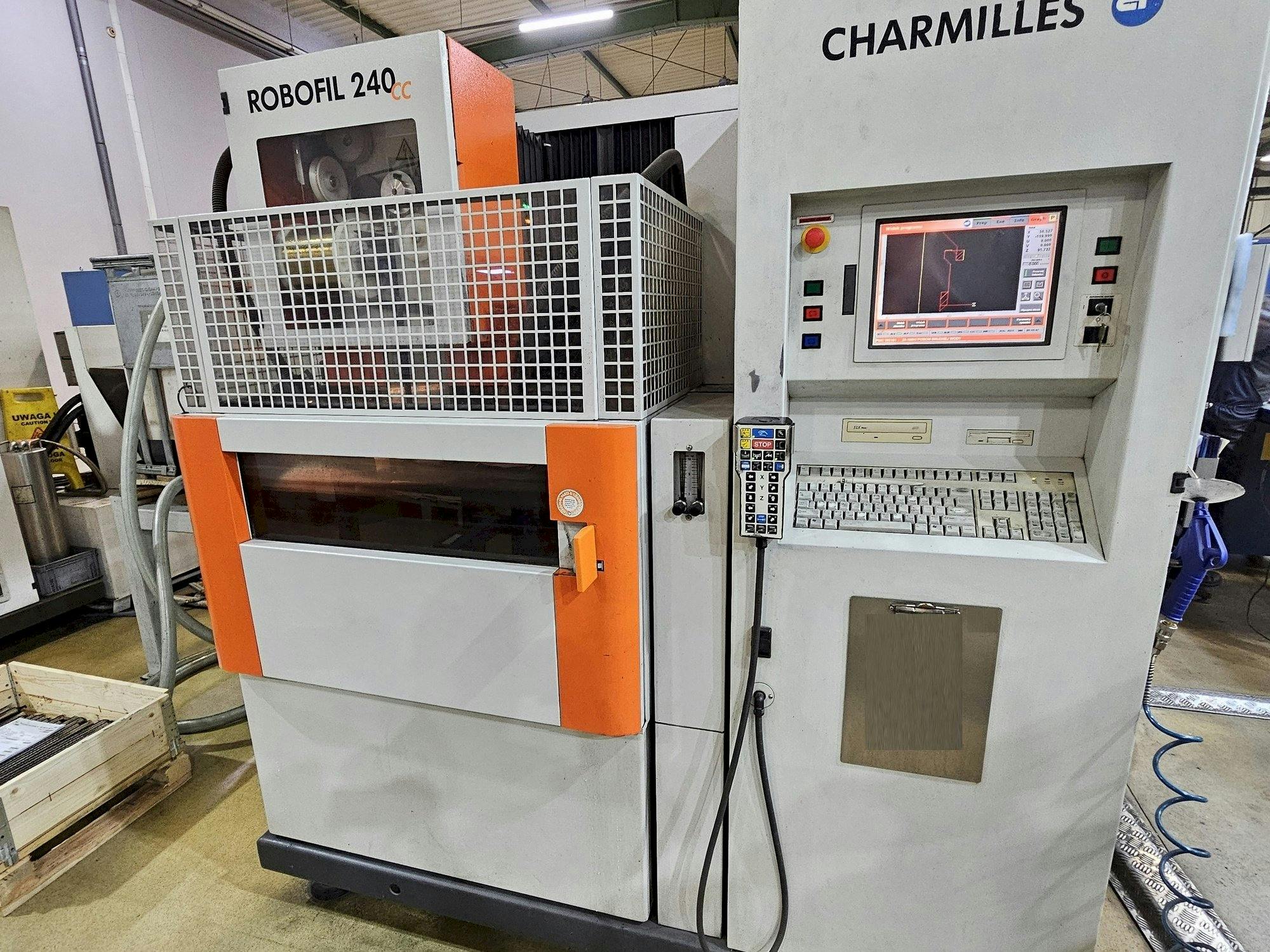 Front view of CHARMILLES ROBOFIL 240 CC  machine