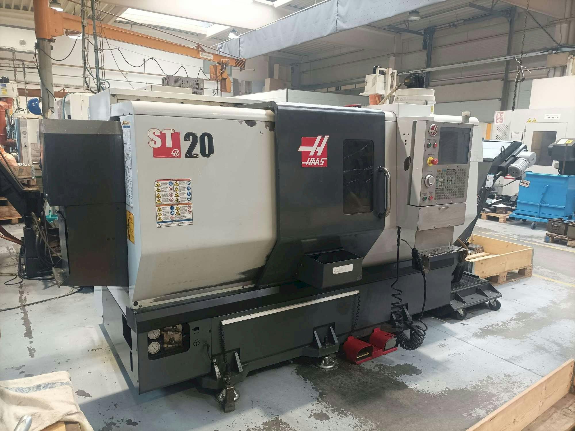 Front view of HAAS ST-20SSY  machine