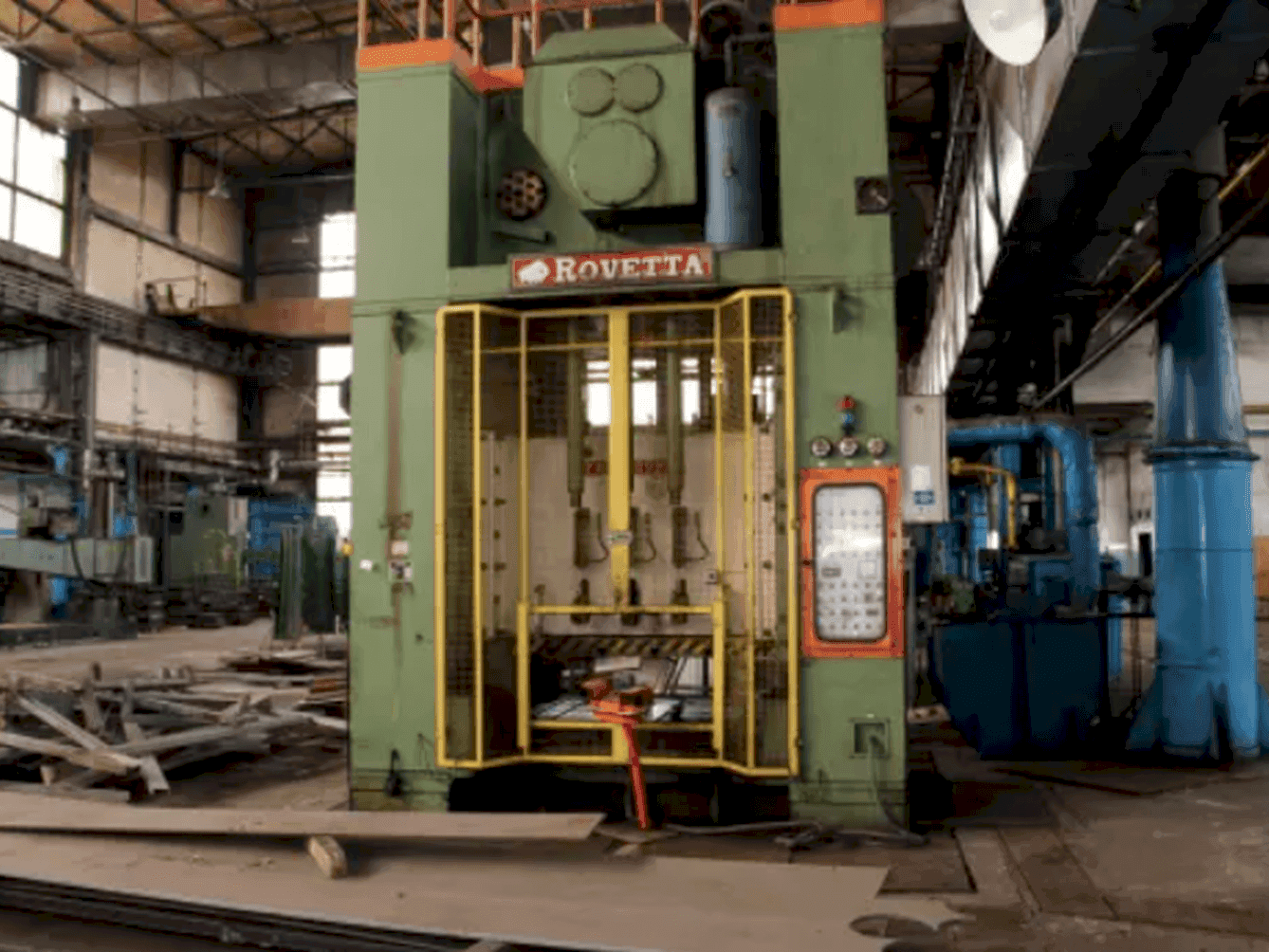 Front view of ROVETTA PRESSE 400T  machine