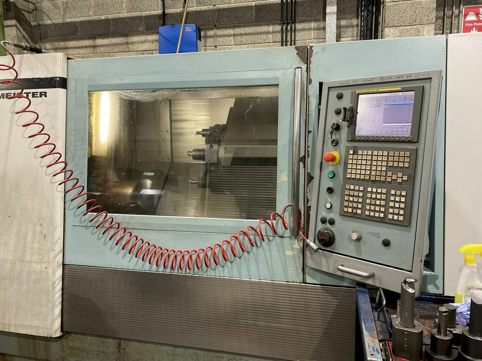 Front view of Gildemeister CTX 510  machine