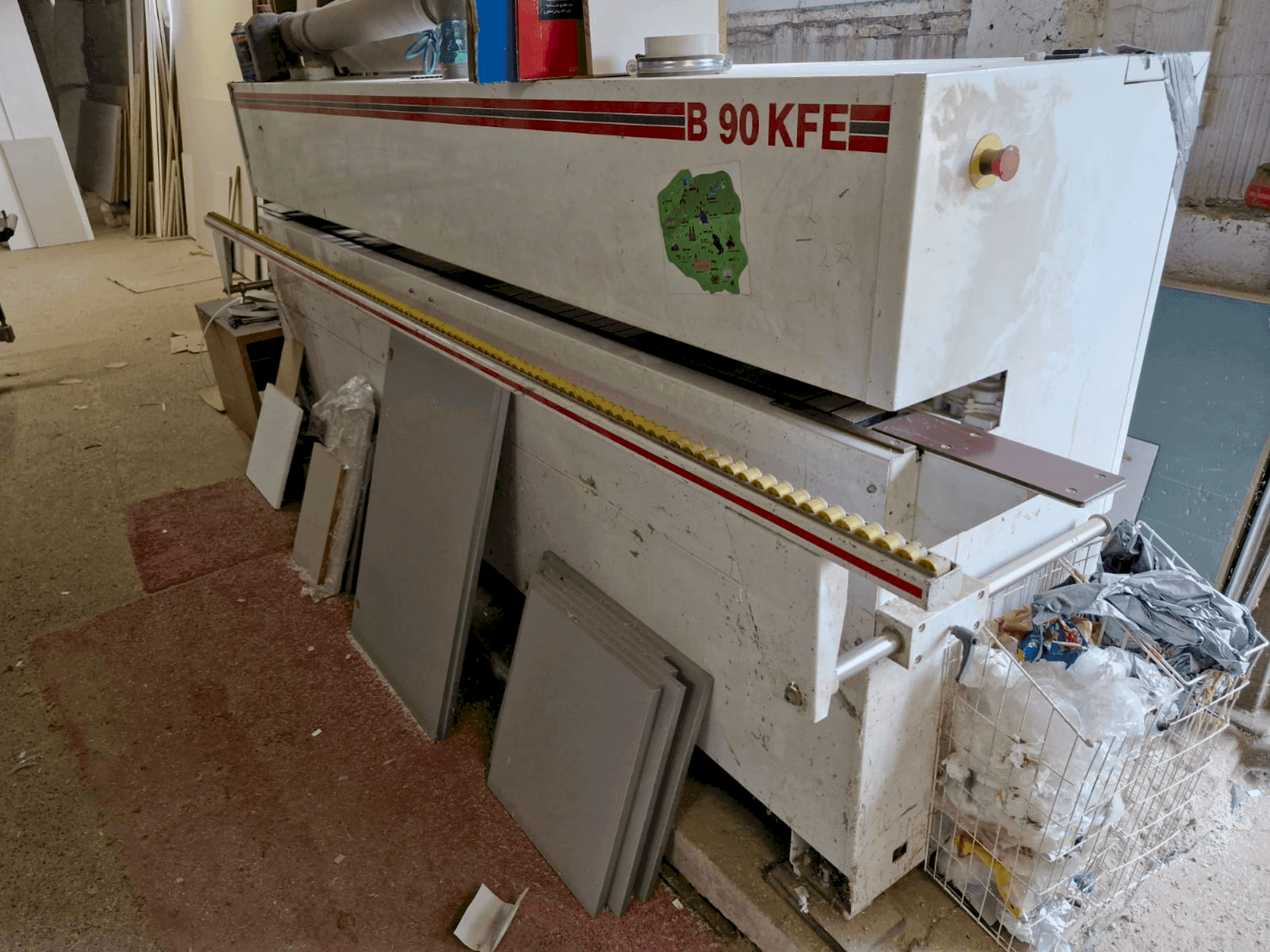 Front view of LANGE B 90 KFE  machine