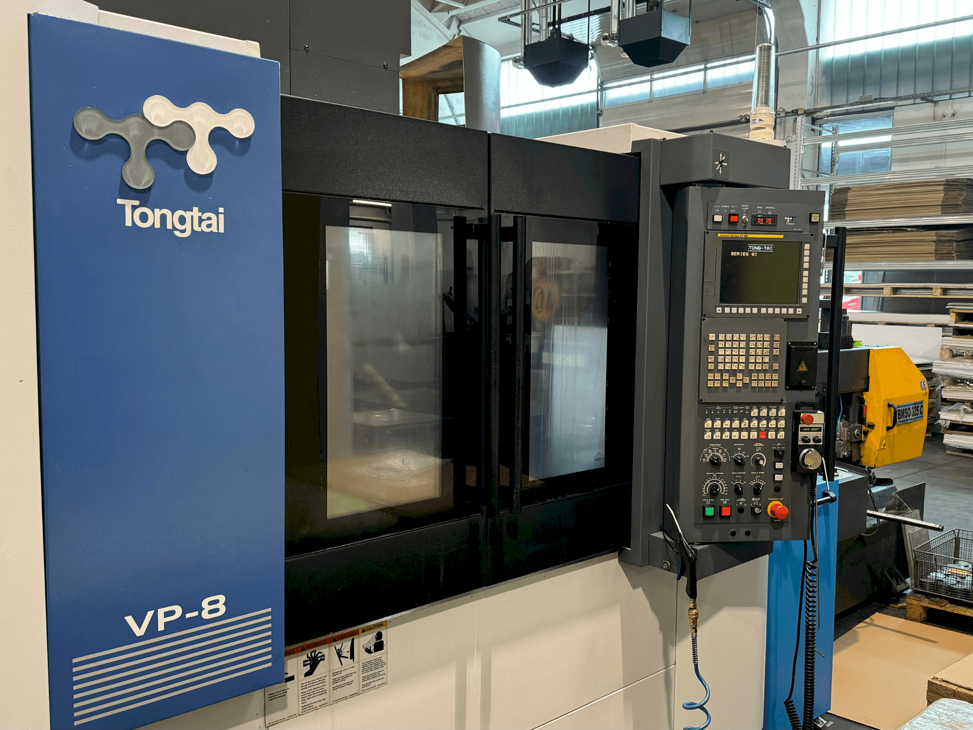 Front view of Tongtai VP-8  machine