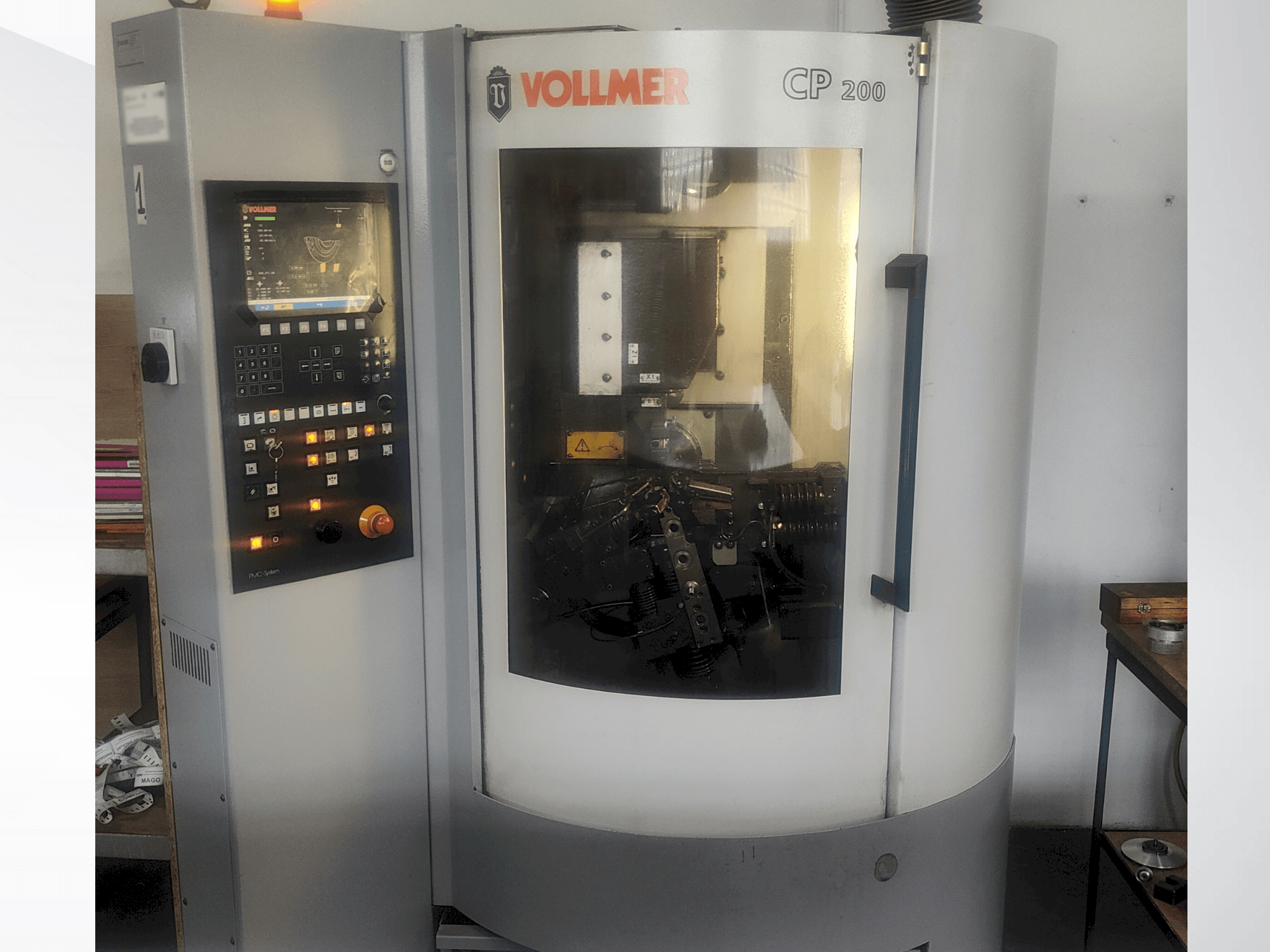 Front view of VOLLMER CP 200  machine