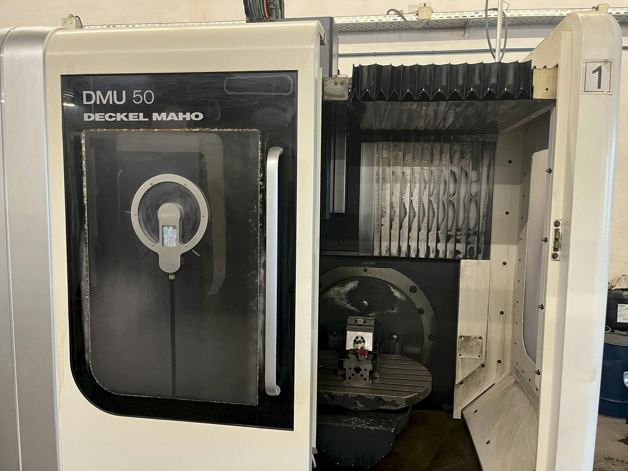 Front view of DECKEL MAHO DMU 50  machine