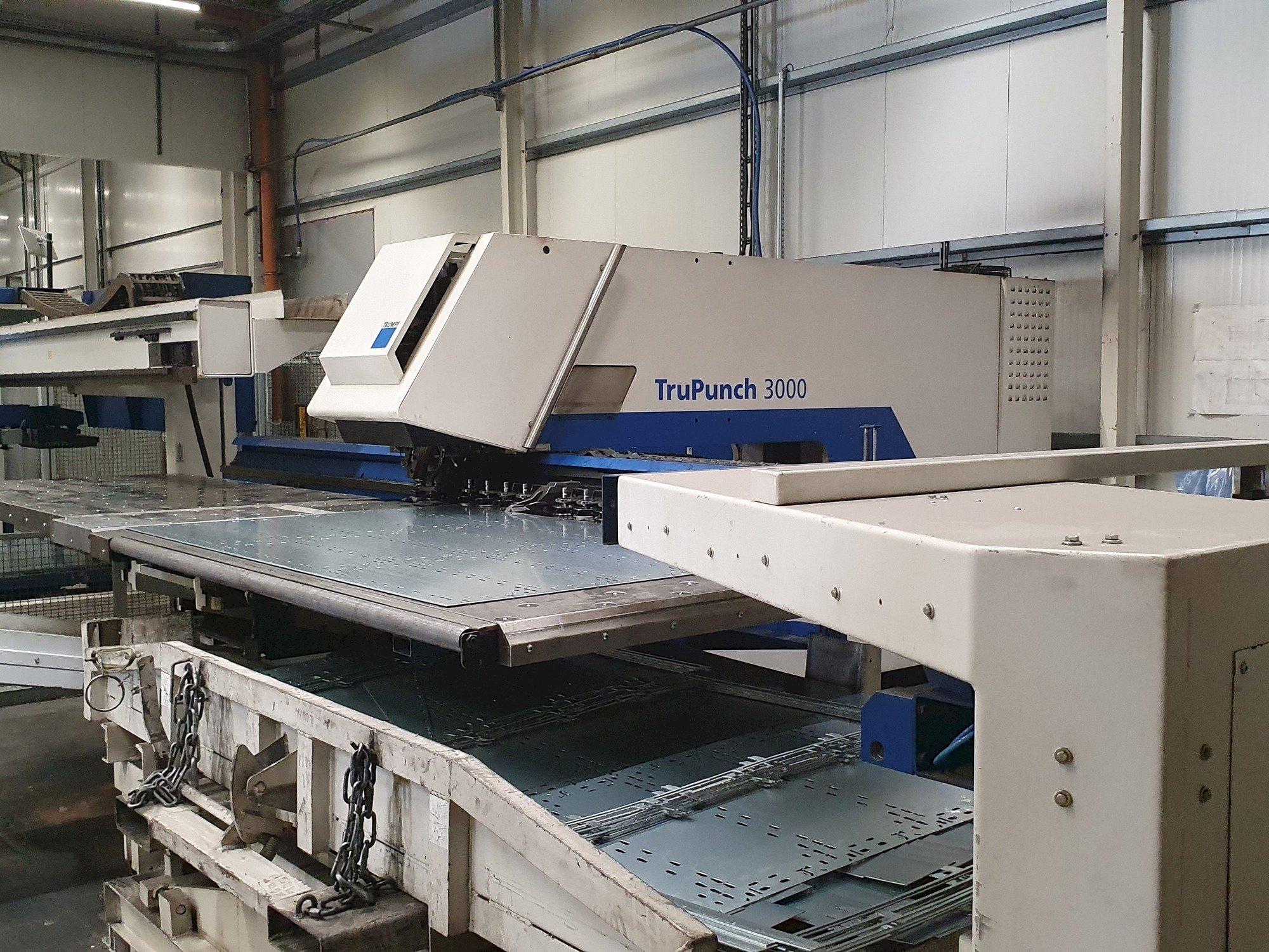 Front view of Trumpf TruPunch 3000 Sheet Master  machine