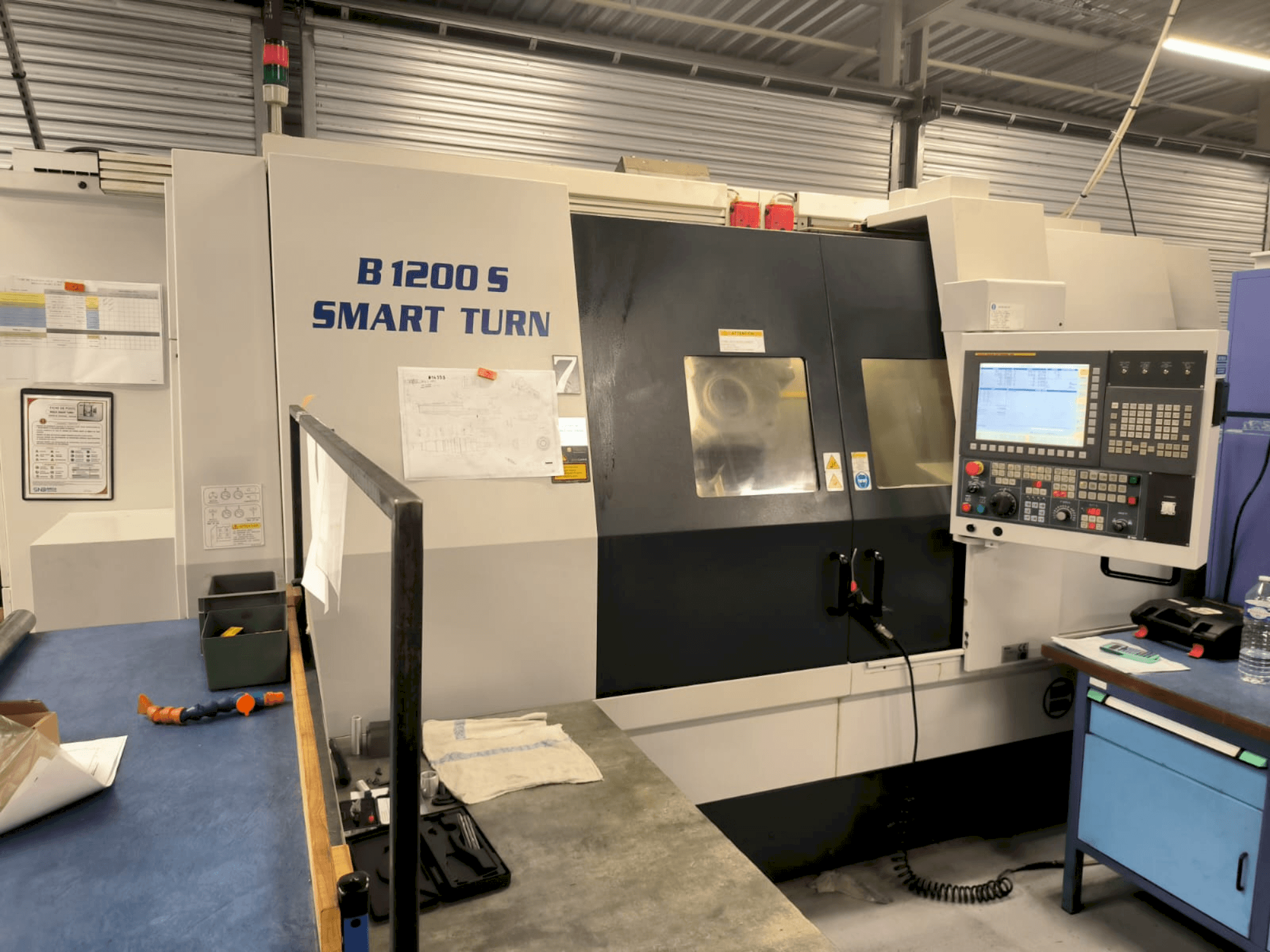 Front view of Biglia B1200S SMART TURN  machine