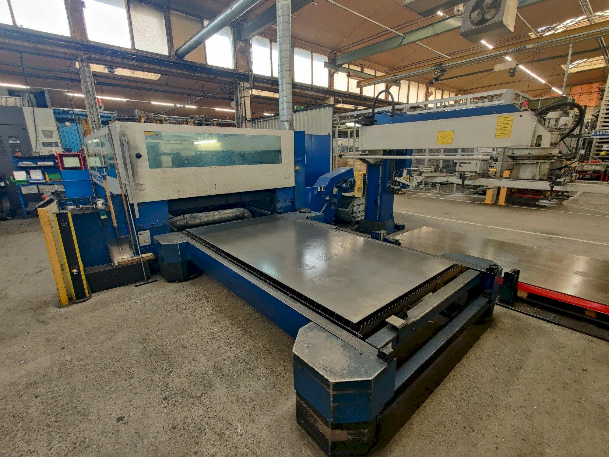 Front view of Trumpf Trumatic L3050  machine