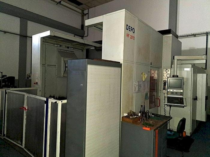 Front view of DEPO HP  machine