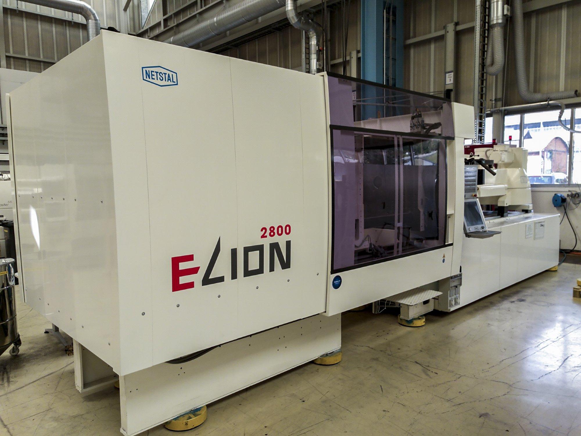 Front view of Netstal ELION 2800-870 Machine