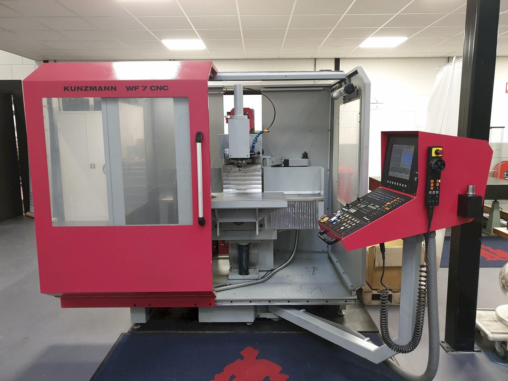 Front view of KUNZMANN WF 7 CNC Machine