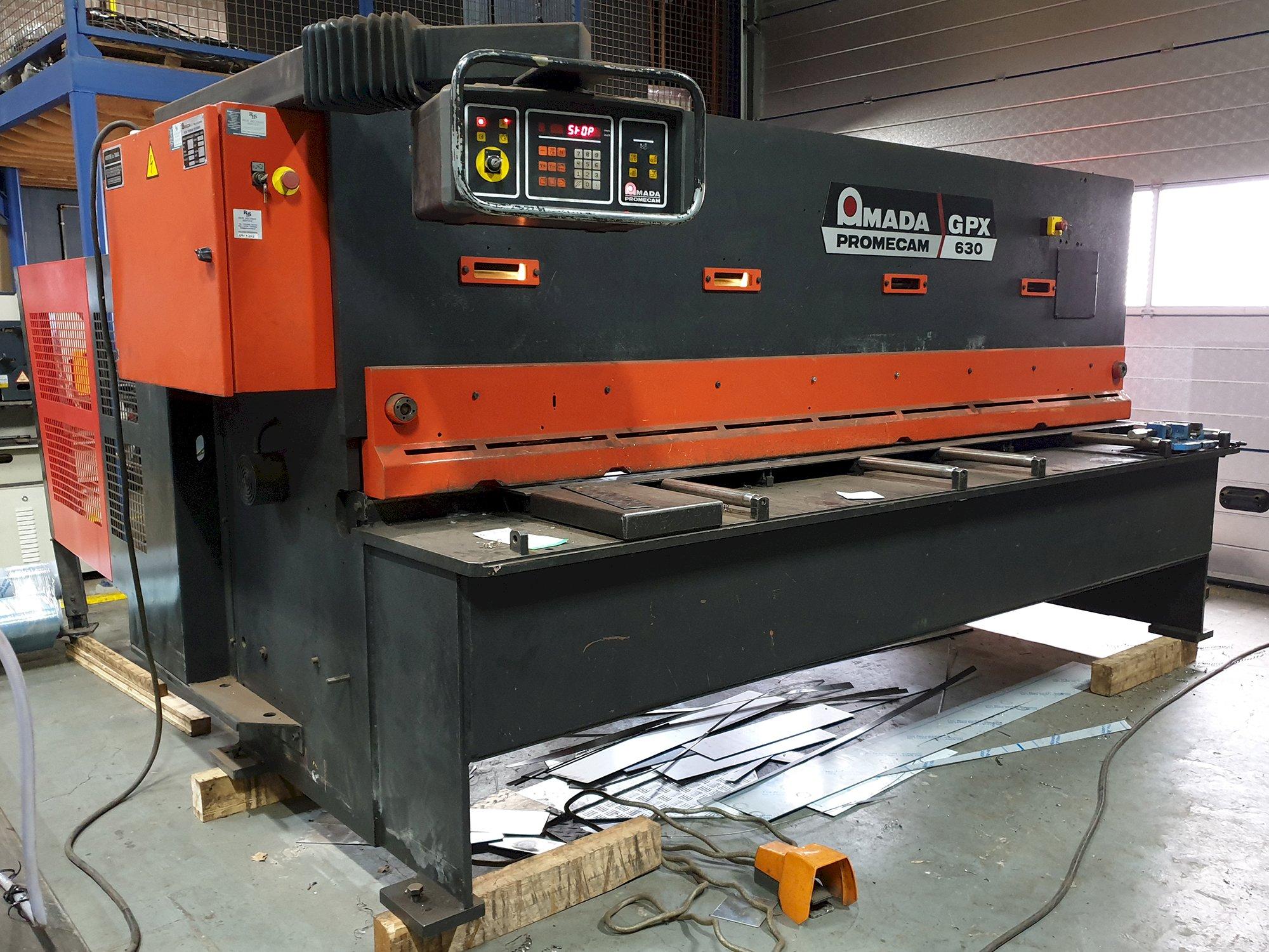 Left view of AMADA PROMECAM GPX 630 Machine