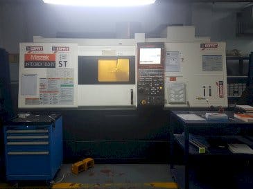 Front view of Mazak Integrex 100-IV  machine