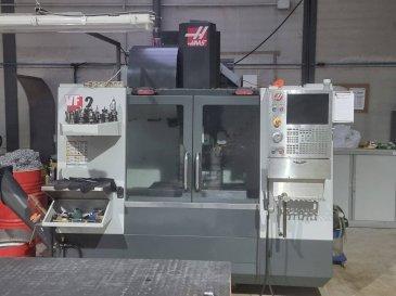 Front view of HAAS VF-2  machine