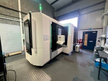 Front view of DMG MORI NHX 5000  machine