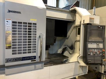 Front view of Okuma Genos M560R-V  machine