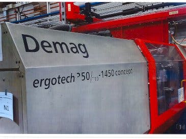 Front view of DEMAG ergotech 350/710-1450 concept  machine