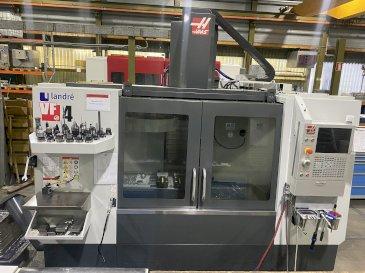 Front view of HAAS VF-4  machine