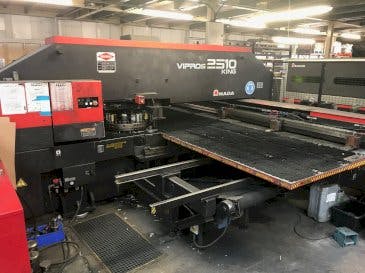 Front view of AMADA VIPROS 2510 KING  machine