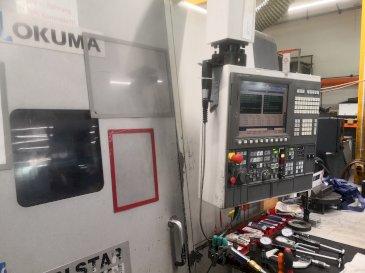 Front view of Okuma LT 300 MY  machine