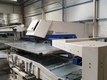 Front view of Trumpf TruPunch 3000 Sheet Master  machine