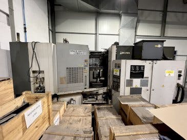 Front view of Okuma MA-600HB  machine