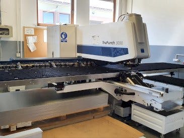 Front view of Trumpf TruPunch 3000  machine