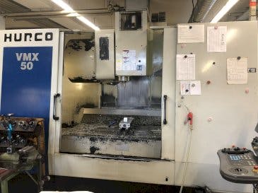 Front view of Hurco VMX 50  machine