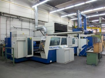 Front view of Trumpf Trumatic L 3050  machine