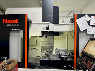 Front view of Mazak VCN-530C  machine