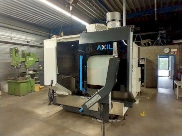 Front view of AXILE G6 Compact  machine