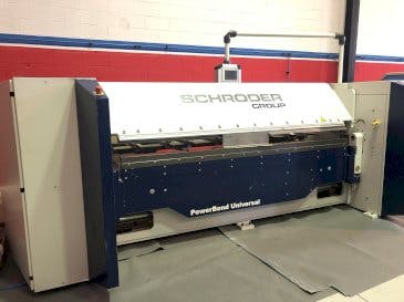 Front view of Schröder PBU 2500x4 (2016)  machine