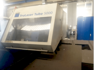 Front view of TRUMPF tru laser tube 5000  machine