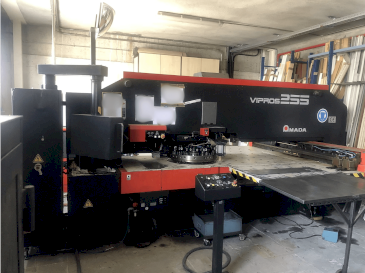 Front view of AMADA Vipros 255  machine