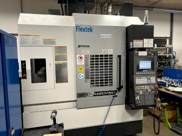 Front view of Okuma GENOS M460V-5AX  machine