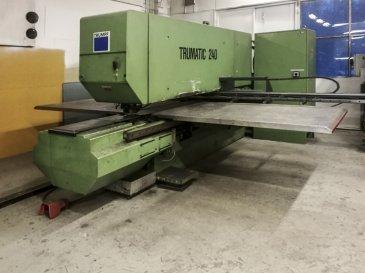 Left view of Trumpf Trumatic 240 Machine