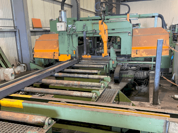 Front view of MEBA 560 DG-1000 + PEDDINGHAUS TDK 1000 /9P  machine