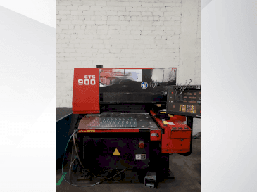 Front view of AMADA CTS-900  machine